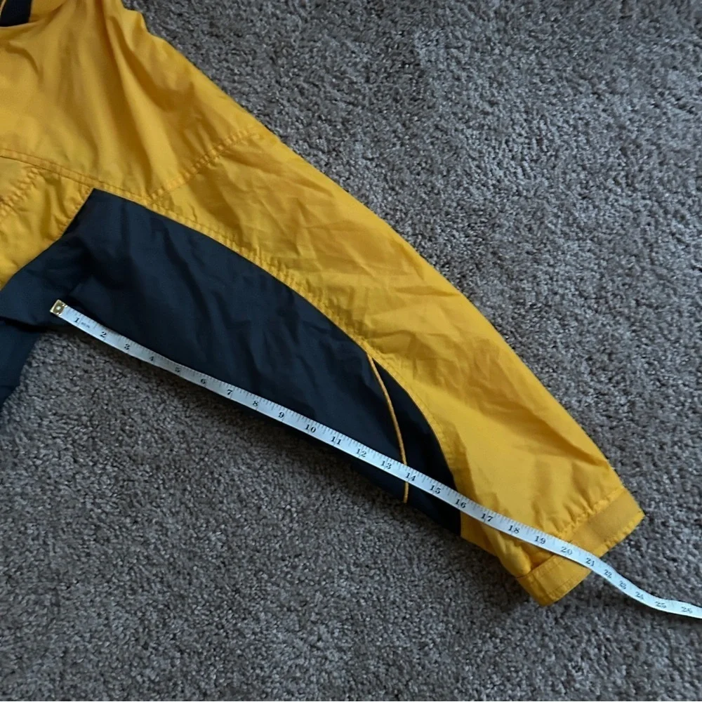 Columbia Core Yellow & Black Waterproof Rain Winter Jacket Size Medium